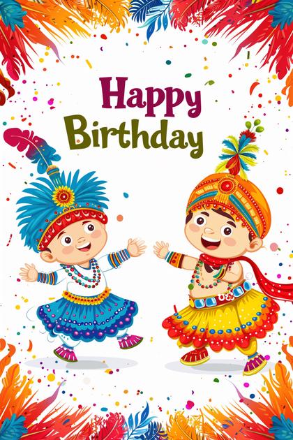 AI Birthday Wisher in action